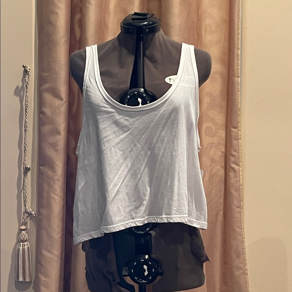 BP White Sleeveless Muscle Tee